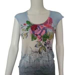 Brittany Black sleeveless sweater Blue S